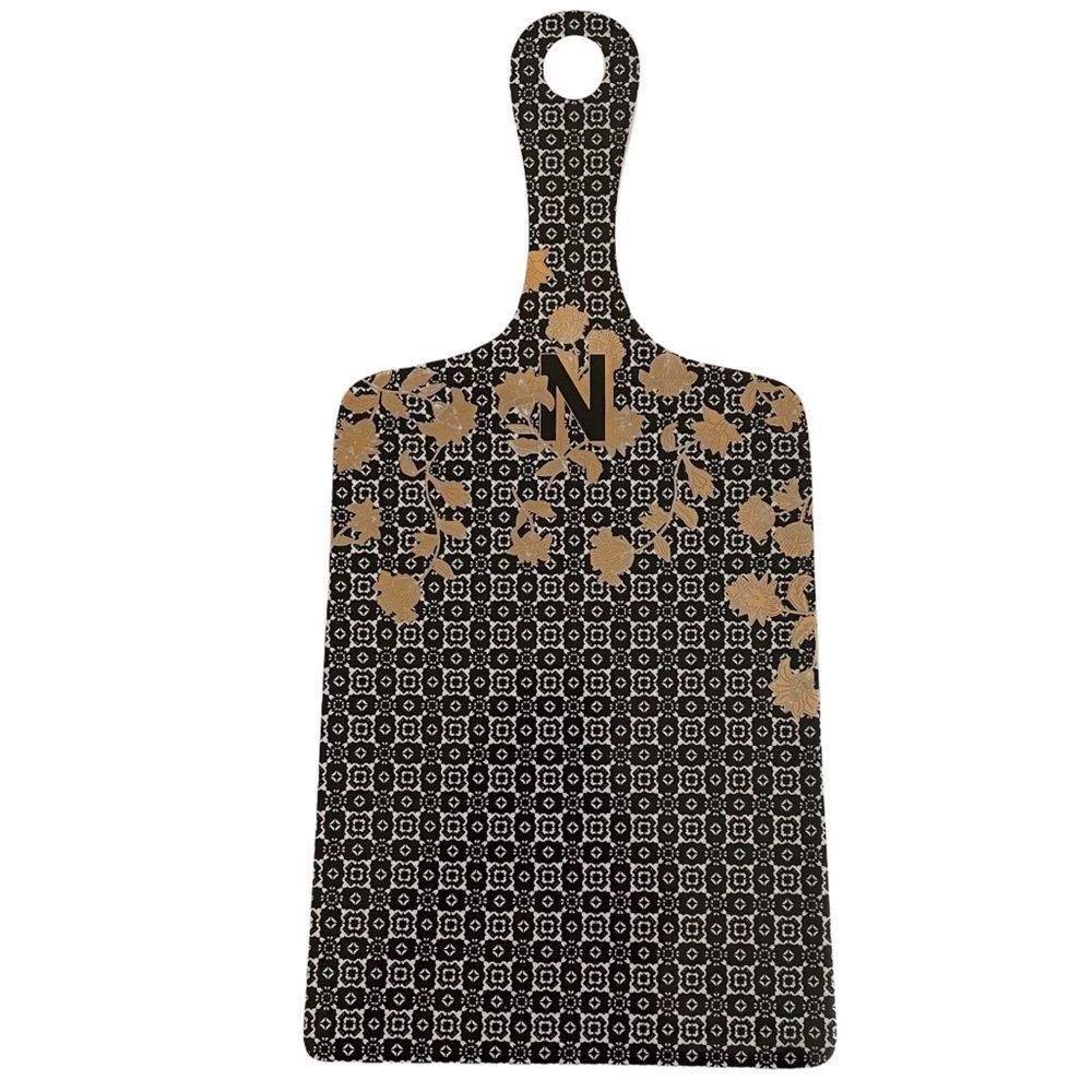 Anthropologie Eliza Tile Monogram “N” Cheese Board